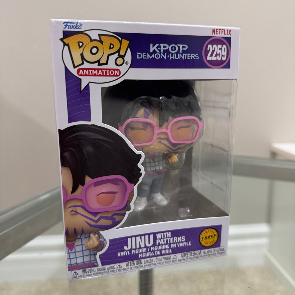 Funko Pop Kpop Demon Hunters Jinu RARE CHASE SECRET 2259